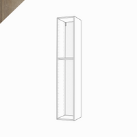 Shallow-Depth, Tall Cabinet, 80" Height