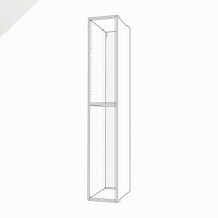 Full-Depth, Tall Cabinet, 90" Height