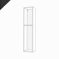 Shallow-Depth, Tall Cabinet, 80" Height
