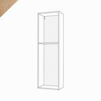 Shallow-Depth, Tall Cabinet, 80" Height