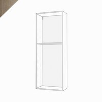 Shallow-Depth, Tall Cabinet, 80" Height