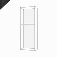 Shallow-Depth, Tall Cabinet, 80" Height