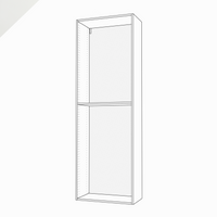 Shallow-Depth, Tall Cabinet, 90" Height