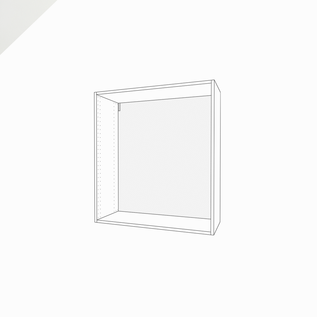 Wall Cabinet, 40" Height