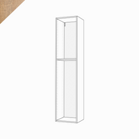 Shallow-Depth, Tall Cabinet, 80" Height