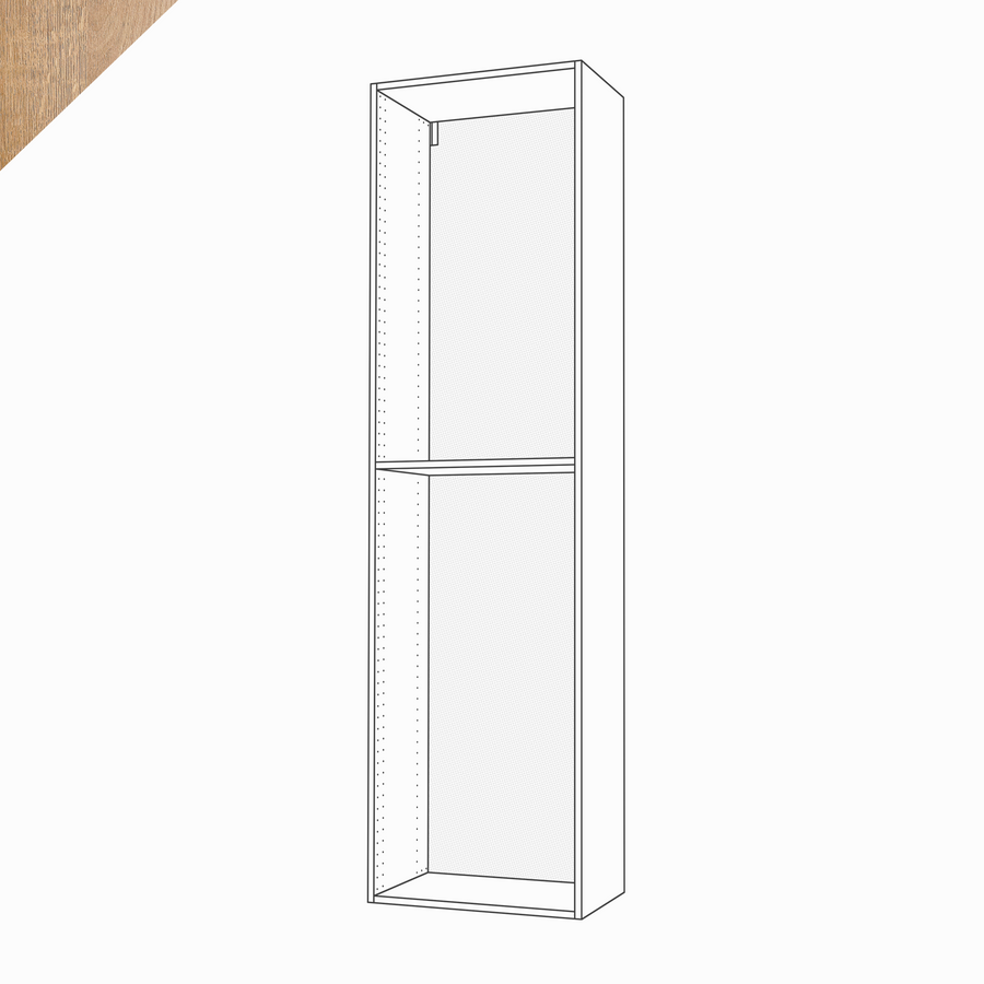 Shallow-Depth, Tall Cabinet, 90" Height